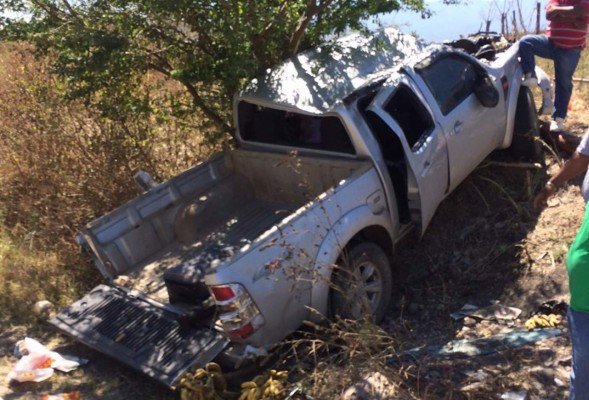 Un herido grave en accidente vehicular en Comayagua