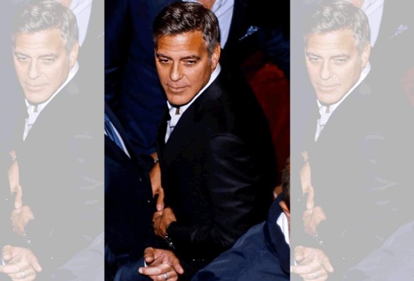 George Clooney despidió su soltería hasta la madrugada