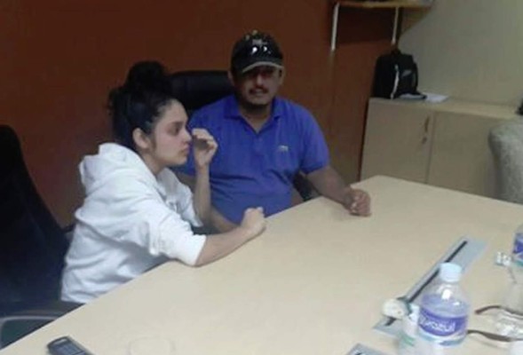 Paola Paz se reencuentra con su papá