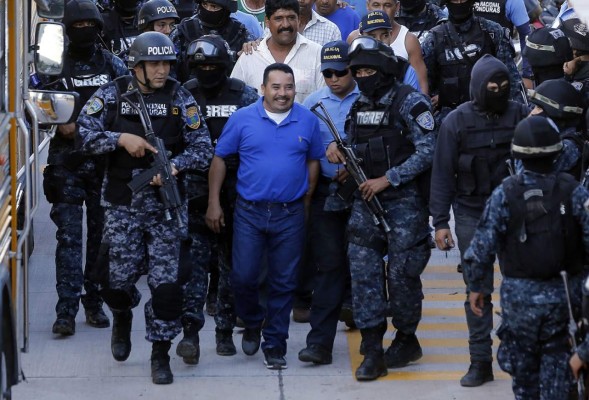 Alcalde de Sulaco ya está detenido en Tegucigalpa