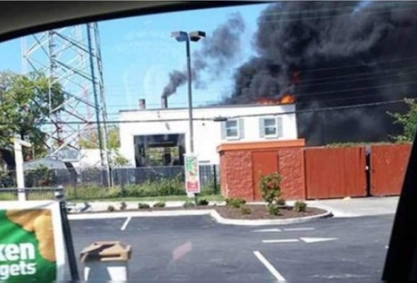 Queman cadáver de obeso y crematorio se prende en llamas