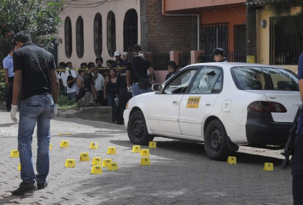 Tirotean a taxista y expresidiario en Tegucigalpa