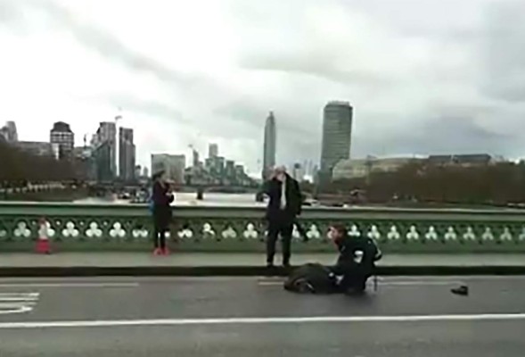 Ataque en Londres: Rescatan del río Támesis a una herida grave