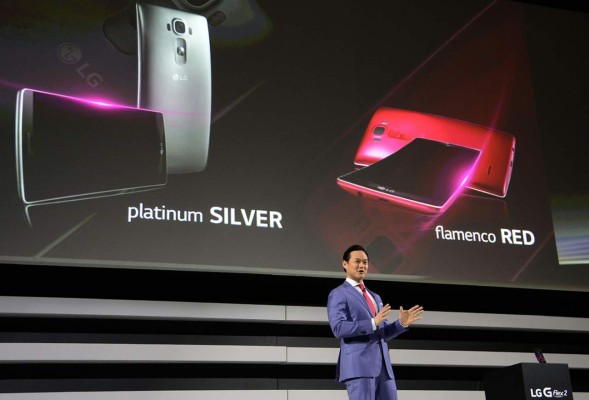 LG presenta su segundo teléfono curvo, el G Flex 2