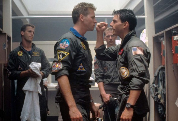 Val Kilmer y Tom Cruise, juntos en 'Top Gun: Maverick'