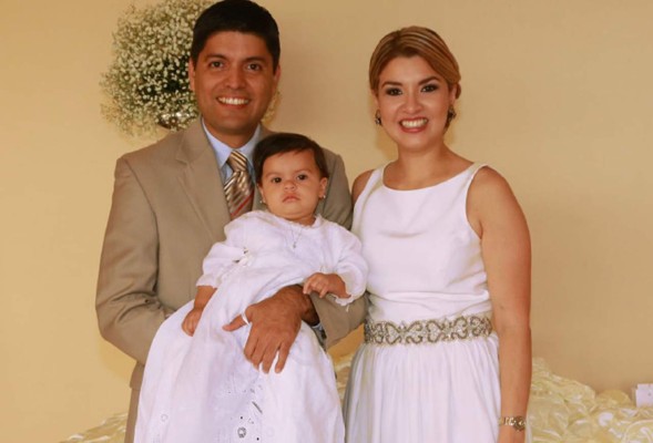 El bautizo de Giuliana Sarmiento Pineda