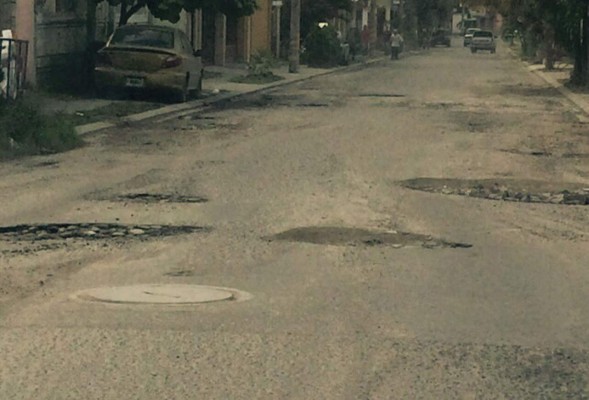 Calles y sistema pluvial, el martirio en Los Alamos