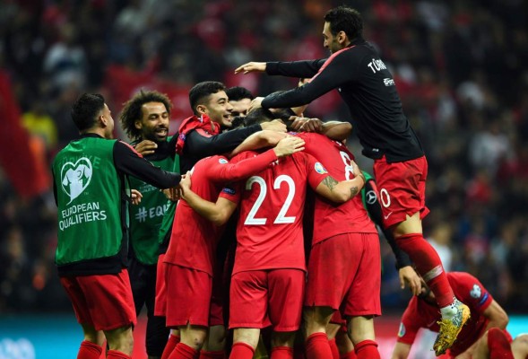Francia, Inglaterra, Turquía y la República Checa clasifican a la Eurocopa 2020