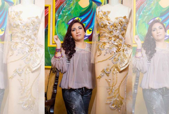 Giselle Matamala conquista París con su aguja