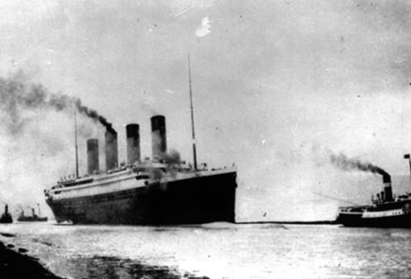 Revelan que el Titanic casi choca con otro barco