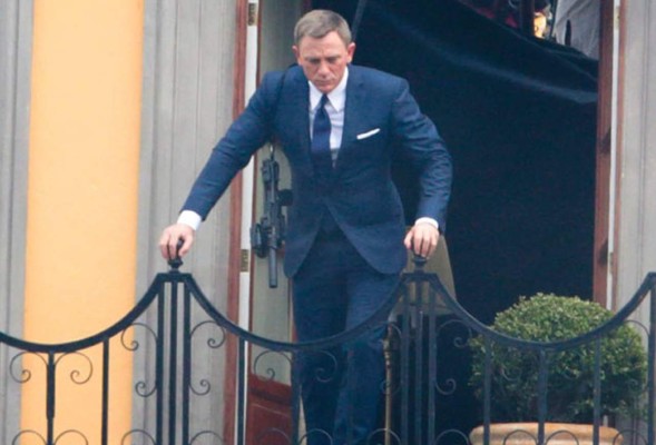 Daniel Craig grabó 'Spectre” en México