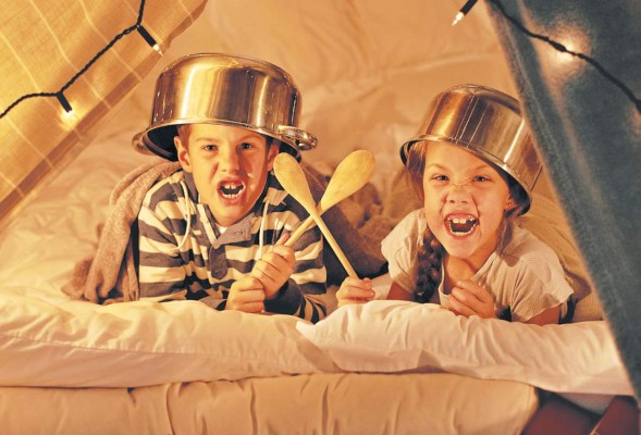 Diviértase con los niños sin salir de casa