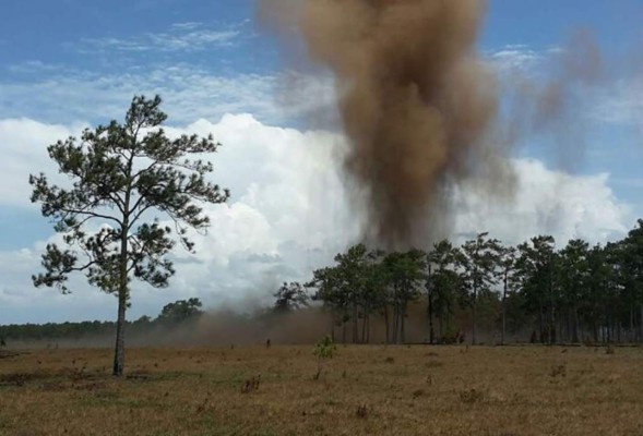 Honduras ha destruido este año 51 pistas aéreas clandestinas