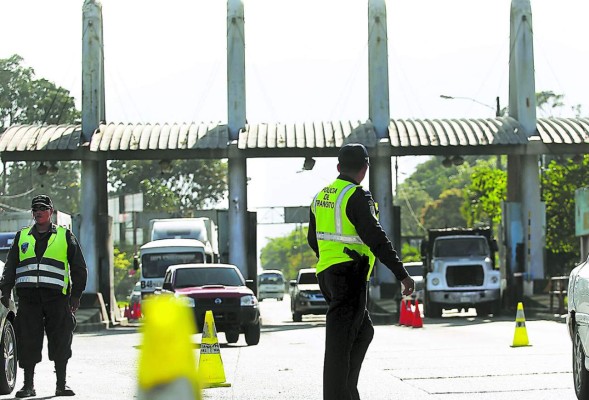 Asaltan caseta de peaje del bulevar del norte en San Pedro Sula