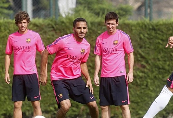 Douglas será baja del Barcelona, lo sustituye Montoya