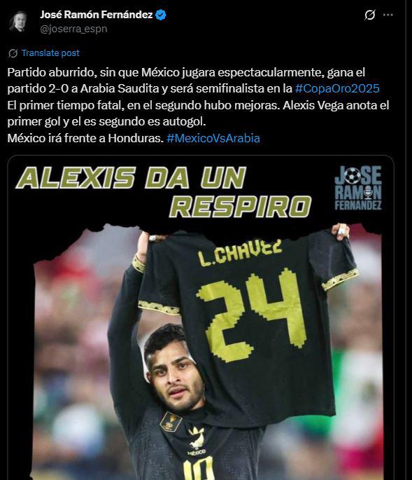 Exjugadores se pronuncian y esto dicen del México vs Honduras: será campeón