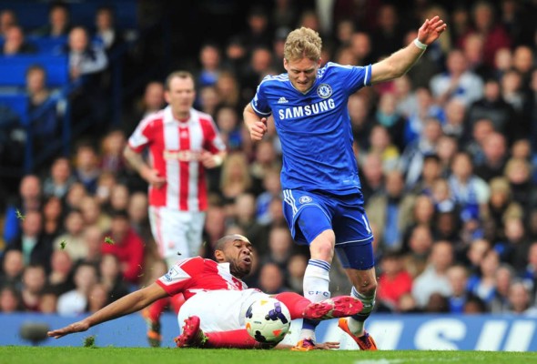 El Stoke City es goleado por el Chelsea