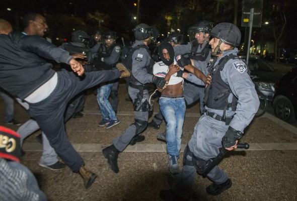 Varios heridos en marcha de israelíes de origen etíope en Tel Aviv