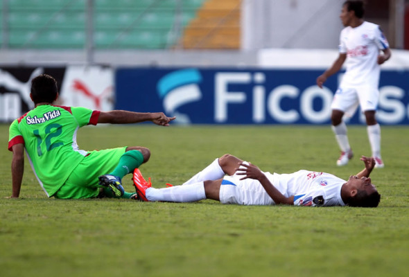 Video: La dura entrada de Rommel Murillo a Bayron Méndez