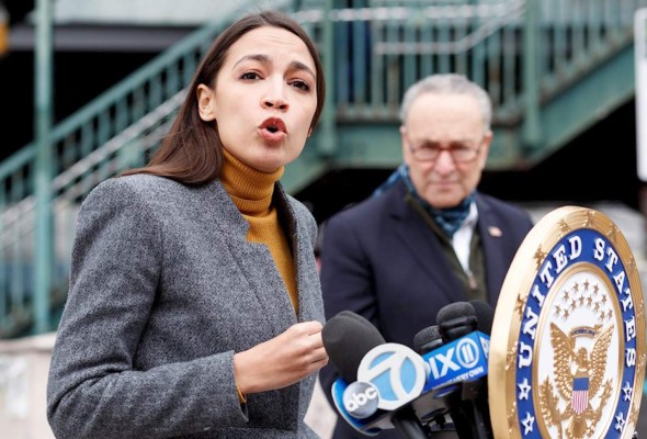 Alexandria Ocasio-Cortez logra apoyo de principal sindicato de salud en EEUU