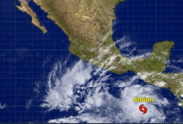 Se forma Adrián, el primer ciclón de la temporada 2017