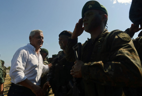 Inicia operaciones fuerza militar guatemalteca de combate al narcotráfico