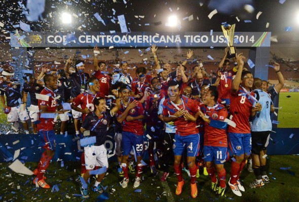 Costa Rica campeón de la Copa Centroamericana