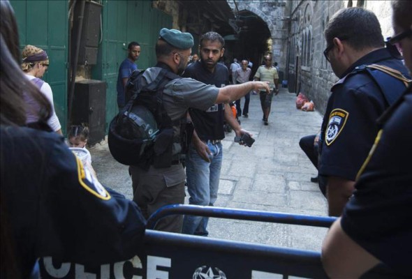 Niño palestino abatido por el ejército israelí