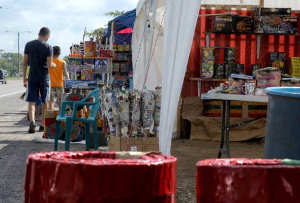 De los 27 quemados por pólvora en el país, 21 son menores de edad