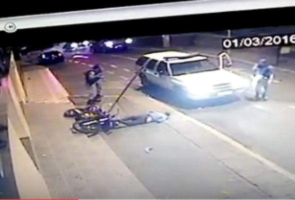 Video: Ladrón muere en accidente cuando escapaba de policías