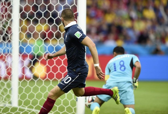 Tecnología de la Fifa da segundo gol a Francia ante Honduras