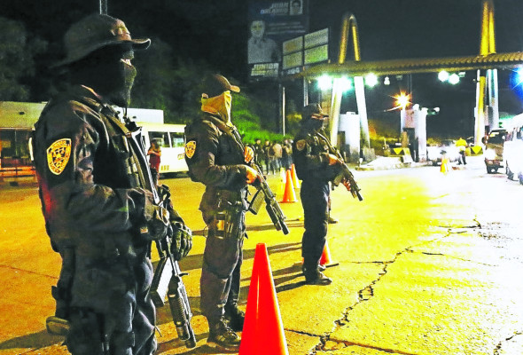 Goet, nueva fuerza policial en Honduras para misiones de alto riesgo