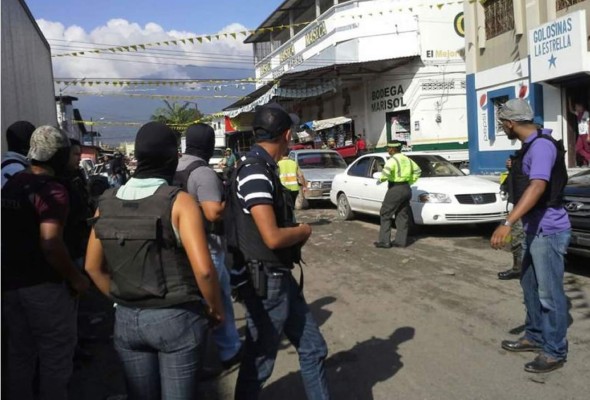 Fusina brinda seguridad en mercados de Tegucigalpa y Comayagüela