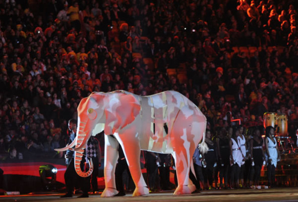 Fiesta en la clasura del mundial de Sudáfrica