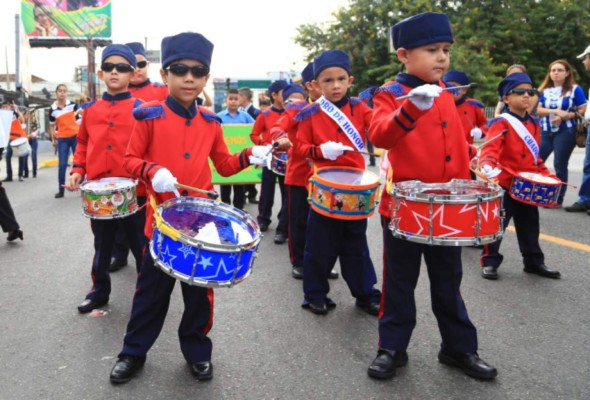 Escolares mostrarán hoy su fervor cívico por Honduras