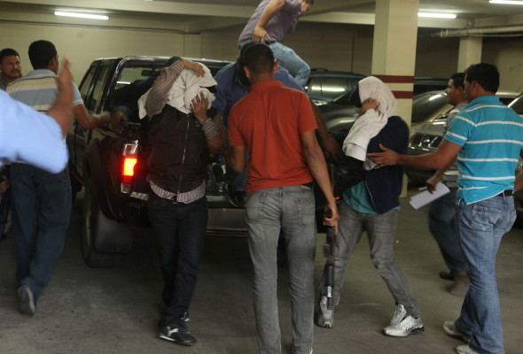 Al penal detenidos en allanamientos antidrogas en San Pedro Sula