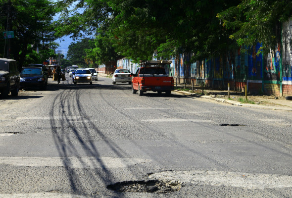 'Todas las calles de San Pedro Sula son un desastre”