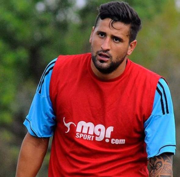 Maximiliano Callorda: El delantero urguayo se encuentra solventando su situación con el Boston River de Uruguay para unirse al Real España.