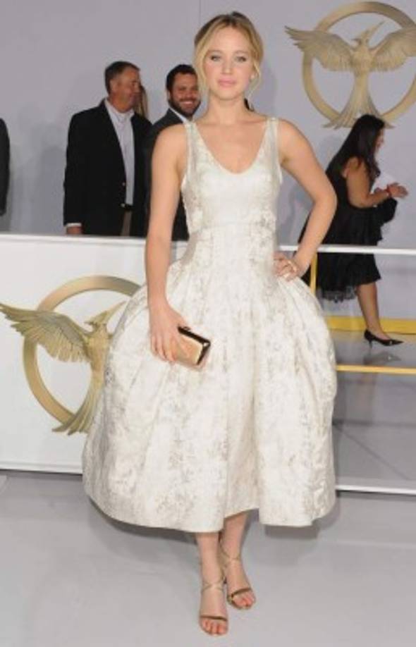 'Zapatos de Satanás': Jennifer Lawrence.