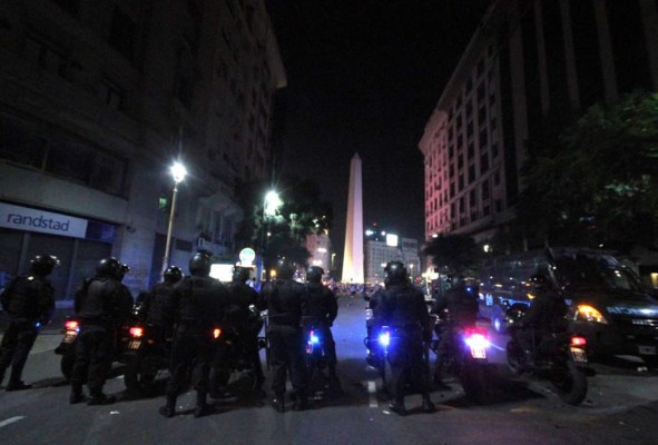 Disturbios en Argentina tras la derrota en la final de Brasil 2014