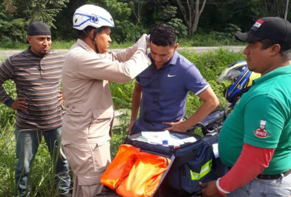 Exfutbolista Carlos Oliva se accidenta en San Pedro Sula