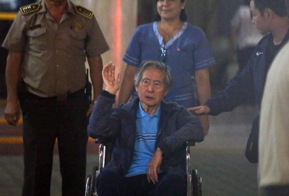 Expresidente Fujimori es hospitalizado por taquicardia y deshidratación