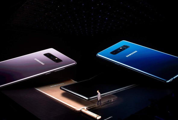 Samsung deslumbra con su Galaxy Note 8