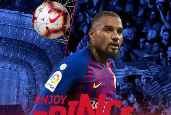 Oficial: Barcelona anuncia la llegada de Kevin-Prince Boateng