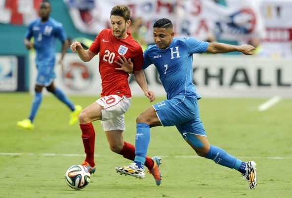 Honduras amarga a Inglaterra y llegará con confianza al Mundial