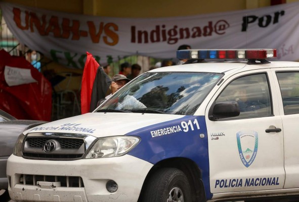 Policía desalojará Unah-vs hoy si estudiantes mantienen toma