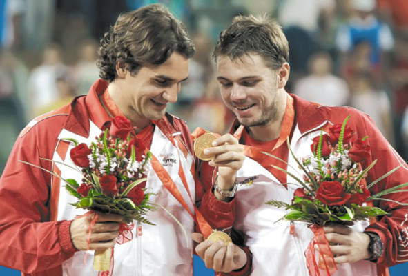 Federer pudo celebrar