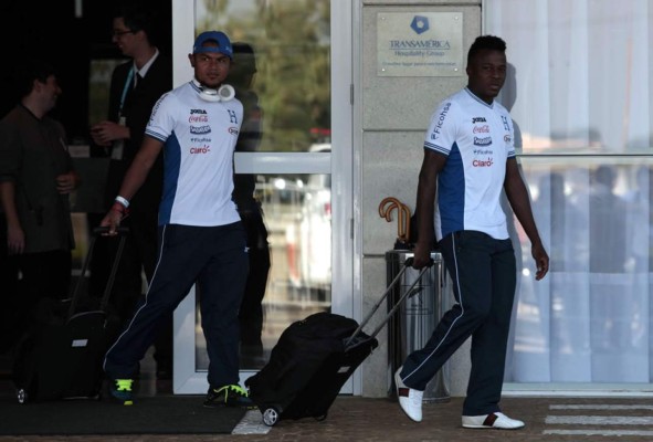 Honduras ya llegó a Curitiba para buscar su primer triunfo