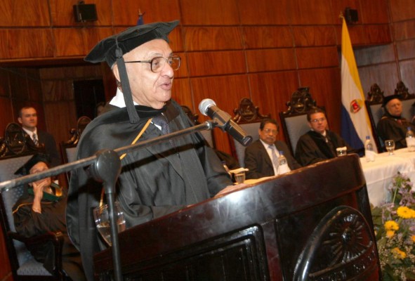 Muere Jorge Haddad, actor clave en reforma de la Unah