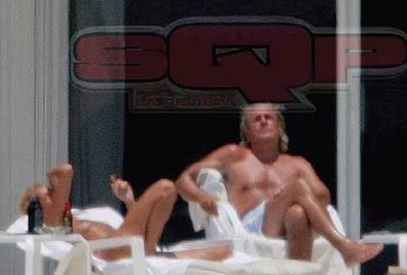 Salen fotos más íntimas de Cecilia Bolocco con el italiano